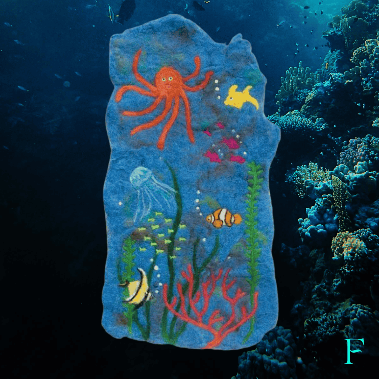 Radionica suhog filcanja "Robertov morski ekosustav"